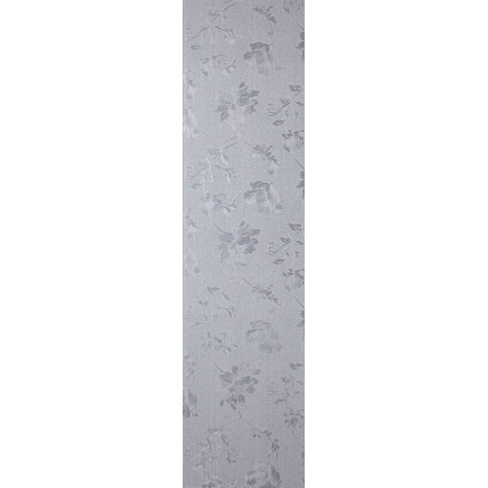 ПВХ панель «Керия серебристая» ламинация (КронаПласт) 0,25м*2.7м