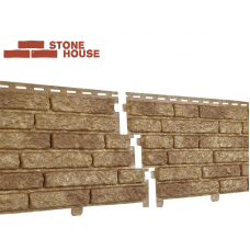  Фасадная панель (фасайдинг) Stone House «Кварцит» 2.0м*0.250м (U-plast)